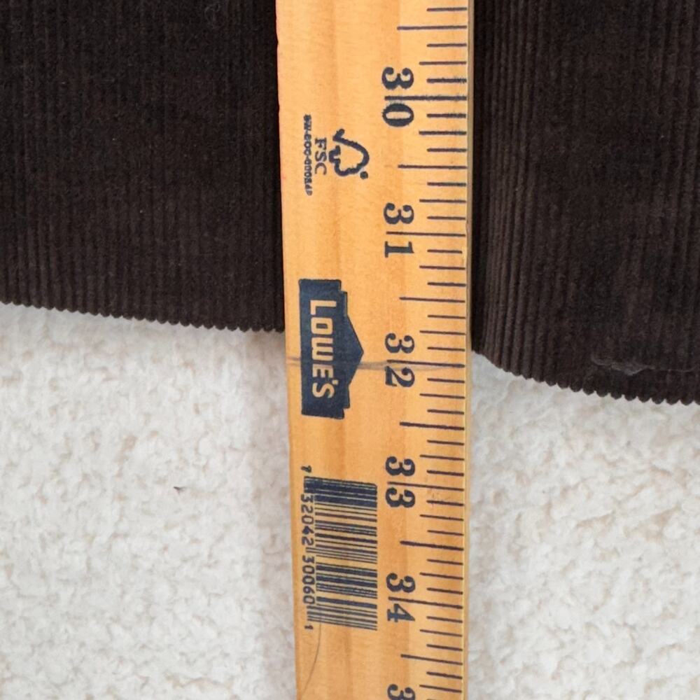 Stafford Men Sze 48R Brown Classic Fit Corduroy Blazer Sport Coat Casual Jacket - Picture 6 of 14